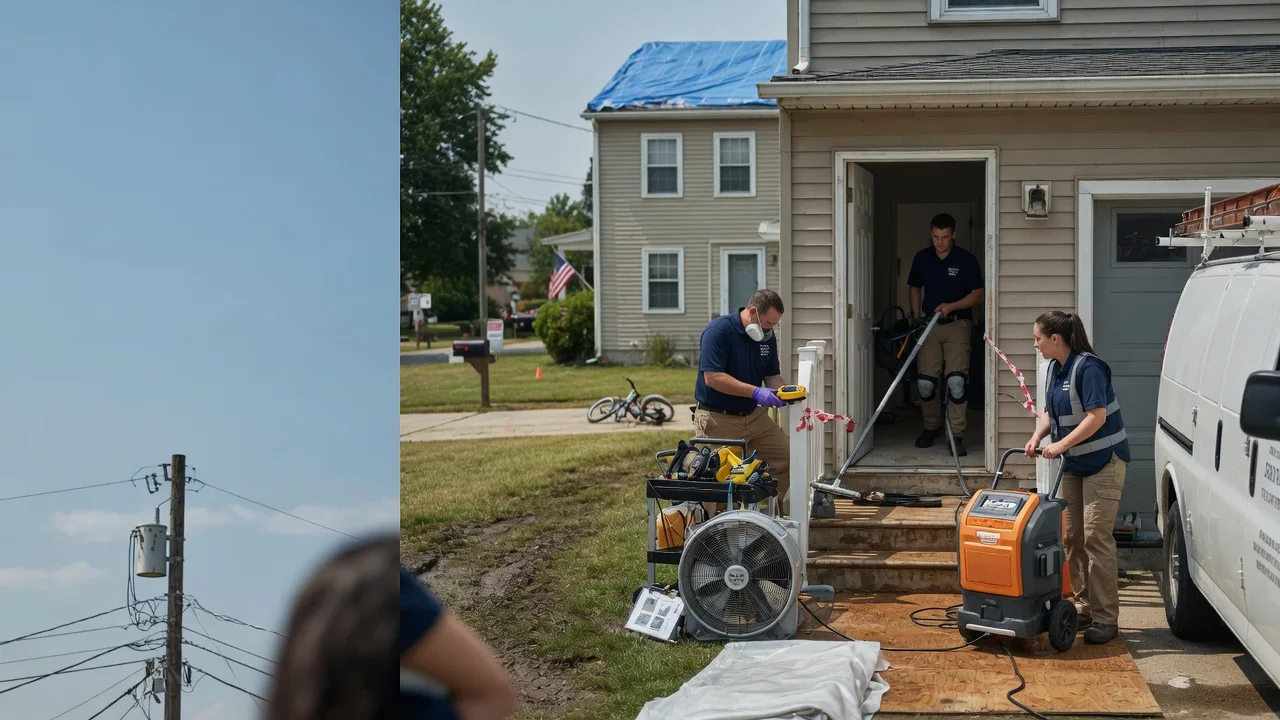 Water Damage Repair in West, TX near me